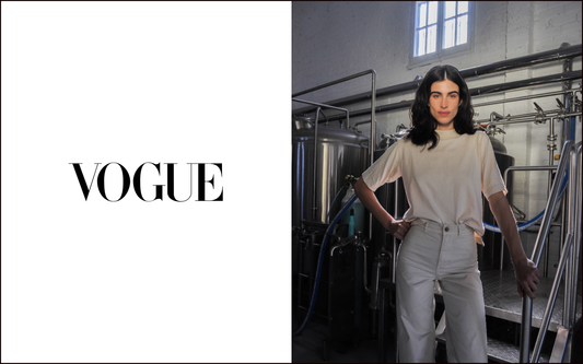 Vogue / Judit Piñol, the model who left her career in London to move to the Catalan countryside and create craft beer