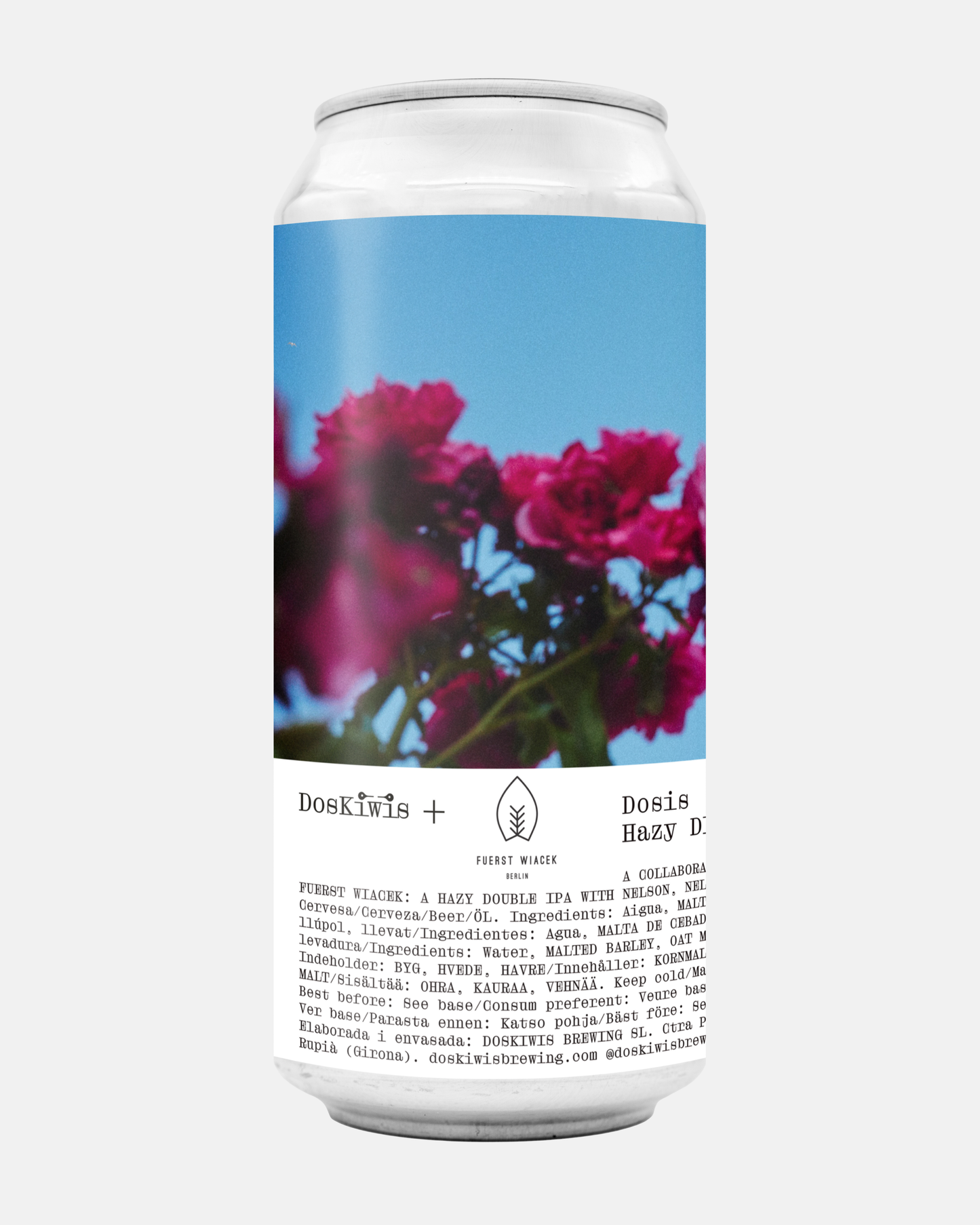 DosKiwis + Fuerst Wiacek: Dosis Hazy DIPA